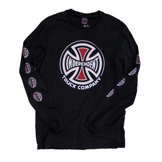 Comprar Camiseta Manga Longa Independent Trucks Truck Co 3 Colors Preta Independent Truck Company - Loja Melbourne Skateboards