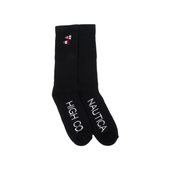 Meia High Company Socks HIgh X Nautica Black
