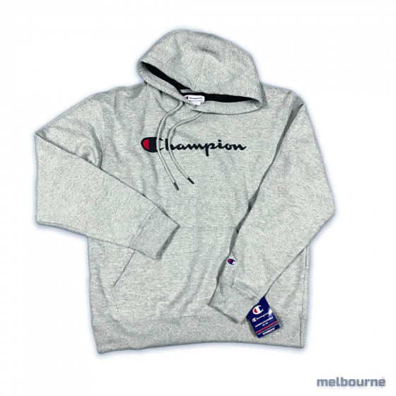 Moletom Canguru Champion Logo Escrito - Fleece Pullover Hood - GF89H Y06794