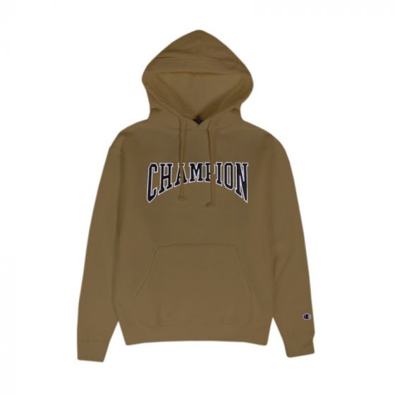 Moletom Canguru Fechado Champion Sportswear Reverse College Dark Khaki Importado