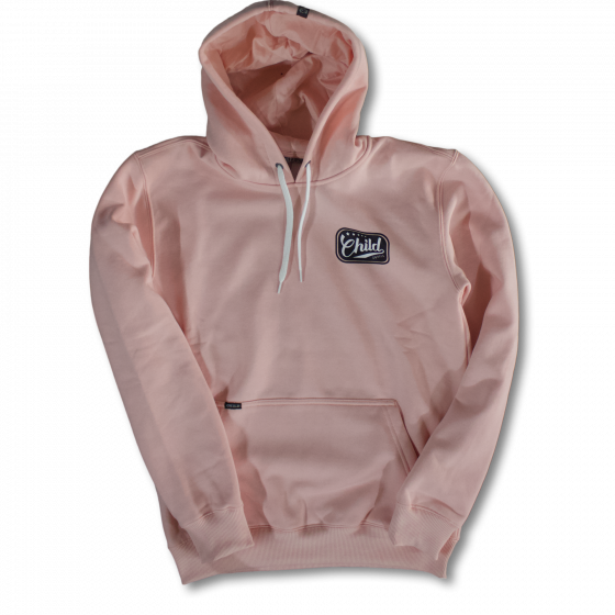 Moletom Canguru Fechado Child Skate Patch Rosa