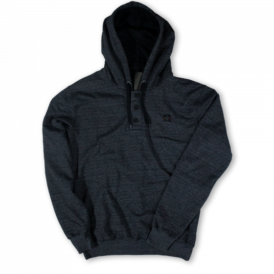 Moletom Canguru Fechado Especial Independent Trucks Label Button