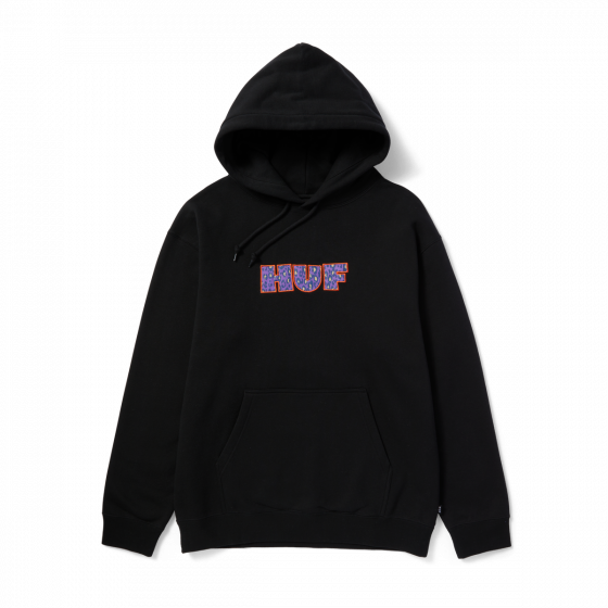 Moletom Canguru Hoodie	HUF Worldwide Cheata Printable Preto
