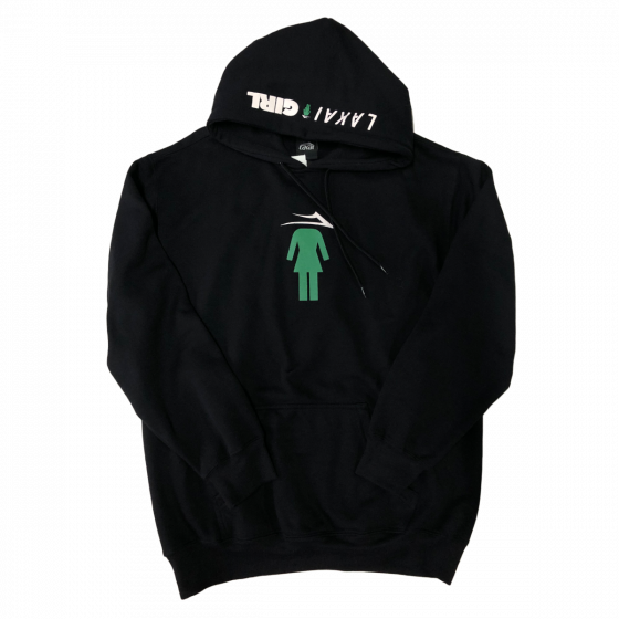 Moletom Canguru Lakai Fechado Especial Flare Girl Preto