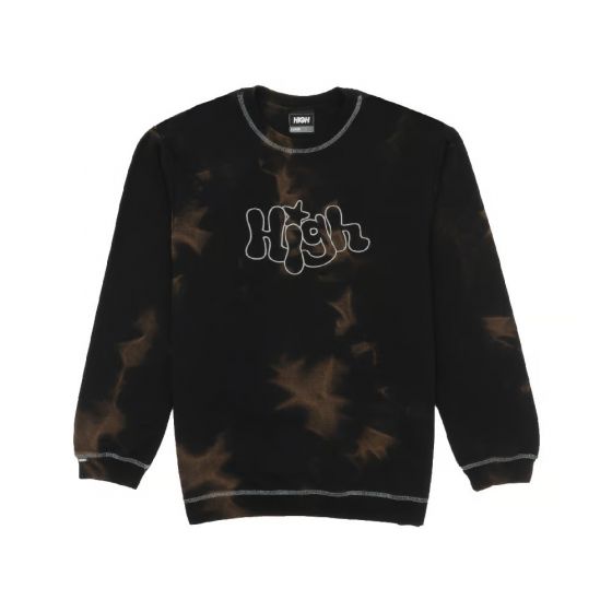 Moletom Careca High Company Dyed Bubbly Black