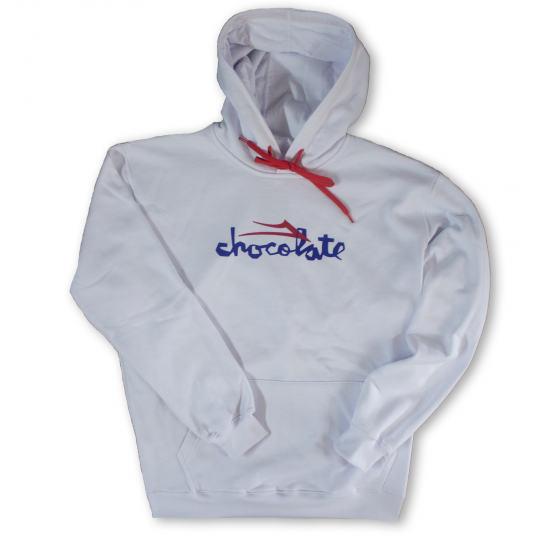 Comprar Moletom Canguru Fechado Collab Lakai Limited x Chocolate Skateboards Flare Branco Lakai Limited - Loja Melbourne Skateboards