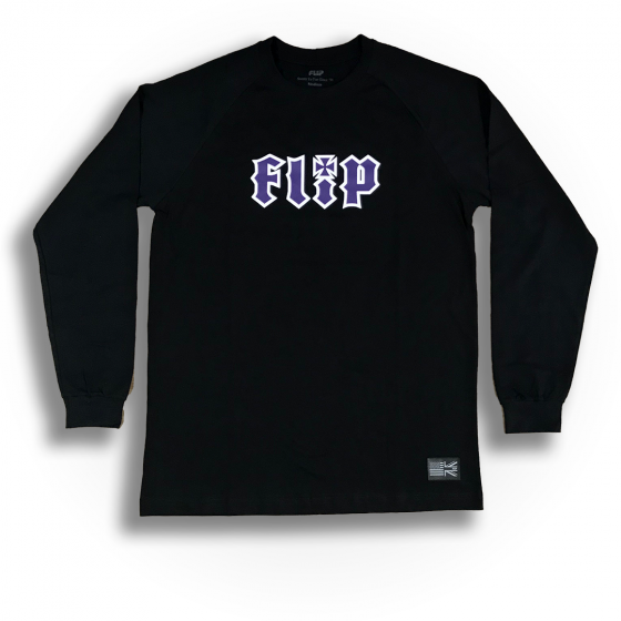 Manga Longa Flip Hkd Preta Flip - Melbourne Skateboards