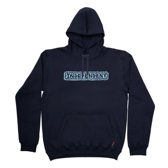 Moletom Independent Truck Company Canguru Fechado Tile Bar Hood - Marinho