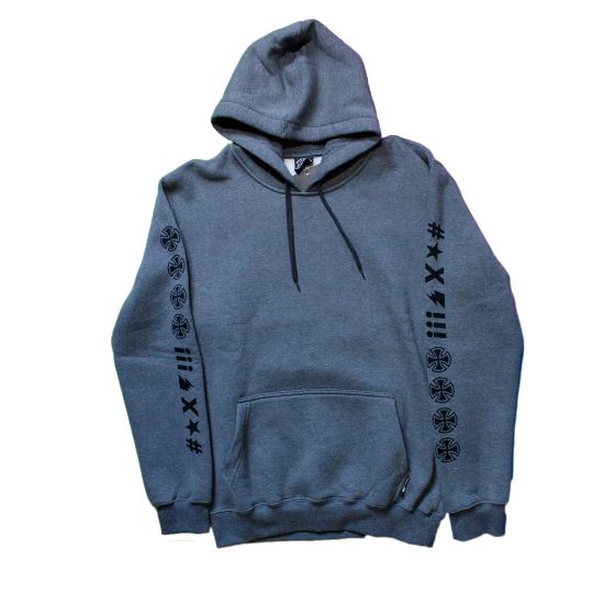 Moletom Canguru Fechado Independent Trucks Ante Chumbo Independent Truck Company - Camiseta Skate Streetwear