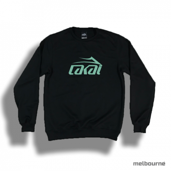 Moletom Preto e Verde Lakai