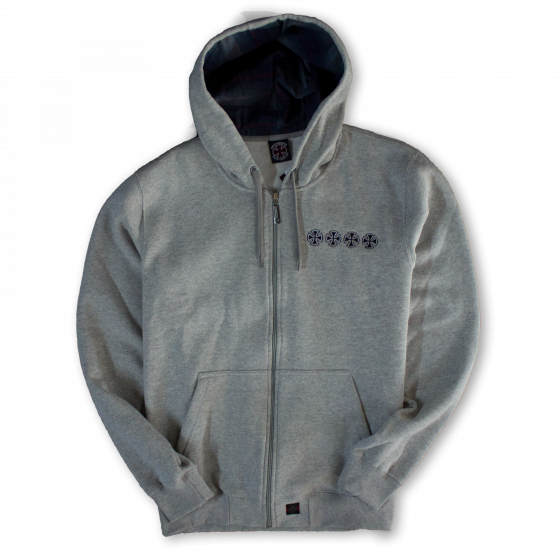 Comprar Moletom Canguru Aberto Especial Independent Trucks Load Work Cinza Independent Truck Company - Loja Melbourne Skateboards