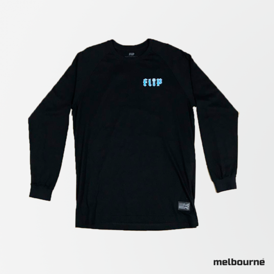 Camiseta Manga Longa Flip Hkd Chest  Flip - Camiseta Skate Streetwear