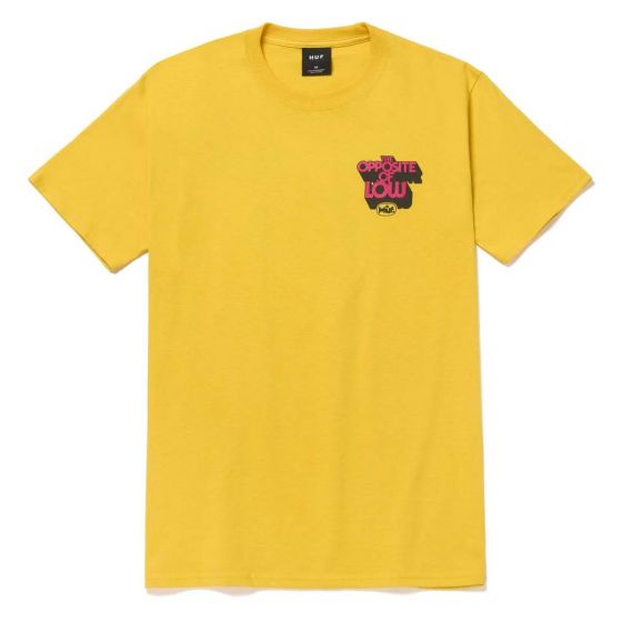 Camiseta HUF Silk Opposite Of Low 420 Collection
