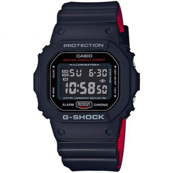 RELOGIO DE PULSO G-SHOCK DIGITAL RESINA PRETO CASIO DW-5600HR-1DR Melbourne Skateboards - Melbourne Skateboards