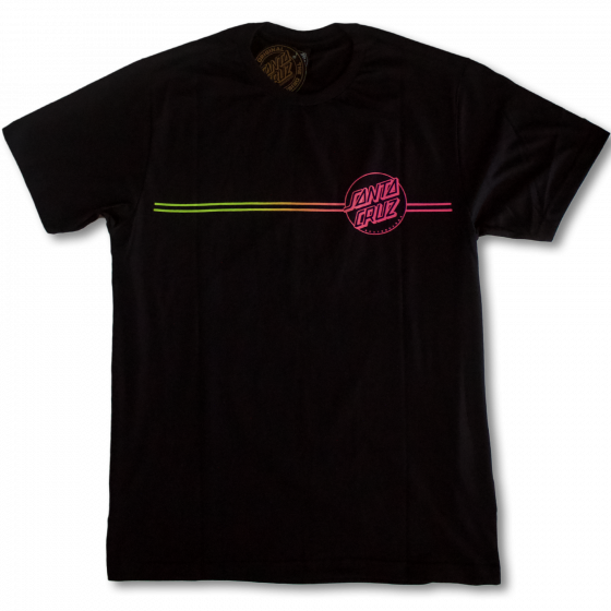 Foto Camiseta Santa Cruz Skateboards Opus Dot Stripe Fade Santa Cruz Skateboards - Roupa Original