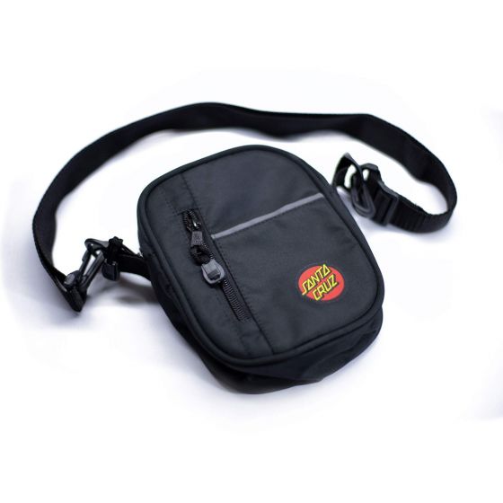 Shoulder Bag Santa Cruz Skateboards Connect Refletiva Preta
