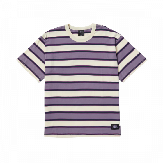 Camiseta HUF Worldwide Terrace Relaxed Knit Roxa