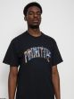 Camiseta Primitive Skateboards Collegiate Aquatic Black