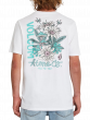 Camiseta Volcom Long Fit Psychedaisy Branca