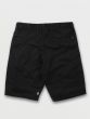 Bermuda Sarja Volcom Stone Walk Frickin Modern Stretch Black