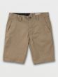 Bermuda Sarja Volcom Stone Walk Frickin Modern Stretch Khaki Importada