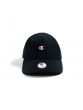 Boné Champion Sportswear Perforated/Perfurado a Laser Preto Importado