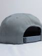 Boné Snapback Huf Worldwide Essential Unstructured Box Cinza