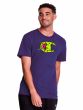 Detalhe Camiseta Champion Sportswear Slime Ink Purple Champion SportsWear - Estilo Urbano
