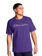 Camiseta Champion Sportswear Script Contour Purple