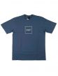 Camiseta Huf Essentials Box Logo Azul Marinho