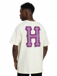 Camiseta HUF Silk Amazing H Areia