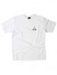 Camiseta HUF Worldwide Prism Trial Branca