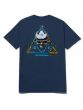 Camiseta Huf WorldWide BLVD Azul Marinho