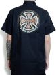 Camiseta Independent 78 Cross Work Shirt Preta