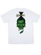 Camiseta Creature Skateboards Shrunken Branca Creature Skateboards - Camiseta Skate Streetwear