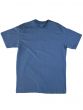 Camiseta Lakai Limited Basic Pullover Azul Bordada