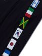 Camiseta Manga Longa HUF Worldwide Flag Atelier