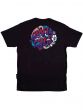 Camiseta Santa Cruz Skateboards Strange Dot Preta 