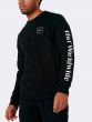 Moletom Careca Huf Worldwide Essentials Domestic Preto