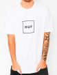 Camiseta HUF Worldwide Box Logo White Branca
