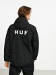 Foto Jaqueta Impermeável Huf Worldwide Essentials Zip Preto HUF Worldwide - Roupa Original