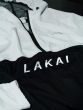 Jaqueta Corta Vento Lakai Limited Branca e Preta