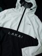 Jaqueta Corta Vento Lakai Limited Branca e Preta