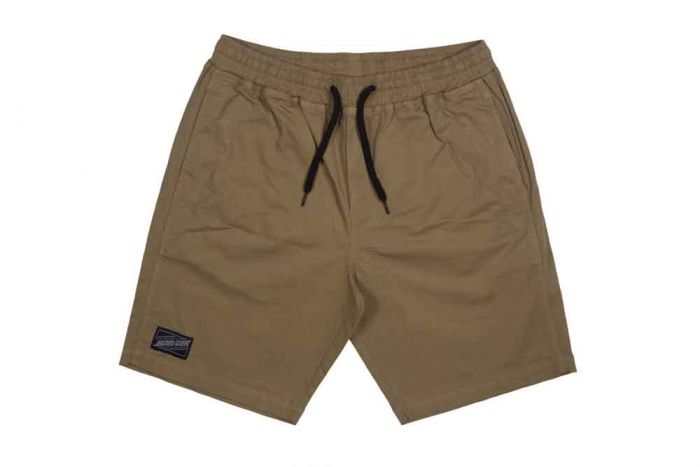 Bermuda Sarja Santa Cruz Skateboards Line Up Short Caqui