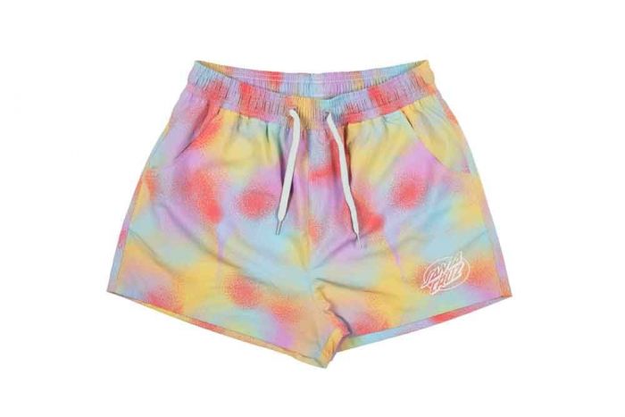 Bermuda Short Feminino Santa Cruz Skateboards Lined Dot