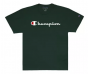 Camiseta Logo Script Champion - Verde