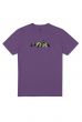 Camiseta Logo Lost Silk Fluorescente Roxo Quartzo
