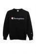 Detalhe Moletom CHAMPION Leve LIfe Embrodery Script Logo Preto Champion SportsWear - Estilo Urbano