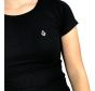 Camiseta Feminina Especial Volcom Lived In Lounge Preta