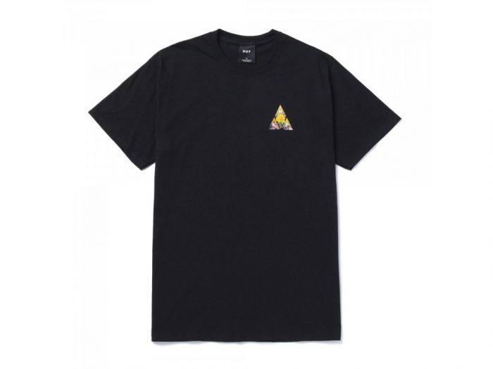 Camiseta HUF Worldwide New Dawn Black